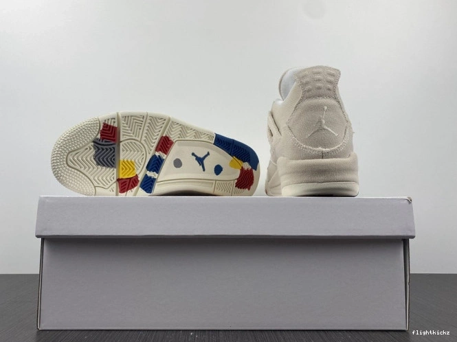 Jordan Retro Blank (W) 4 DQ4909-100 Canvas 1019